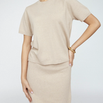 CASHMERE BLEND TEE plus-size - AMOUR781