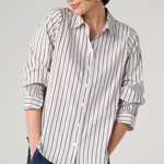 Adjustable Sleeve Button Front plus-size - AMOUR781