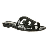 BAY SLIDE SANDAL plus-size - AMOUR781