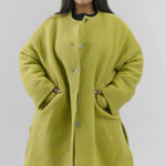 CHANGEANT WOOL MIX COAT plus-size - AMOUR781