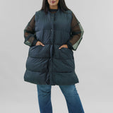 FEATHER DOWN VEST plus-size - AMOUR781