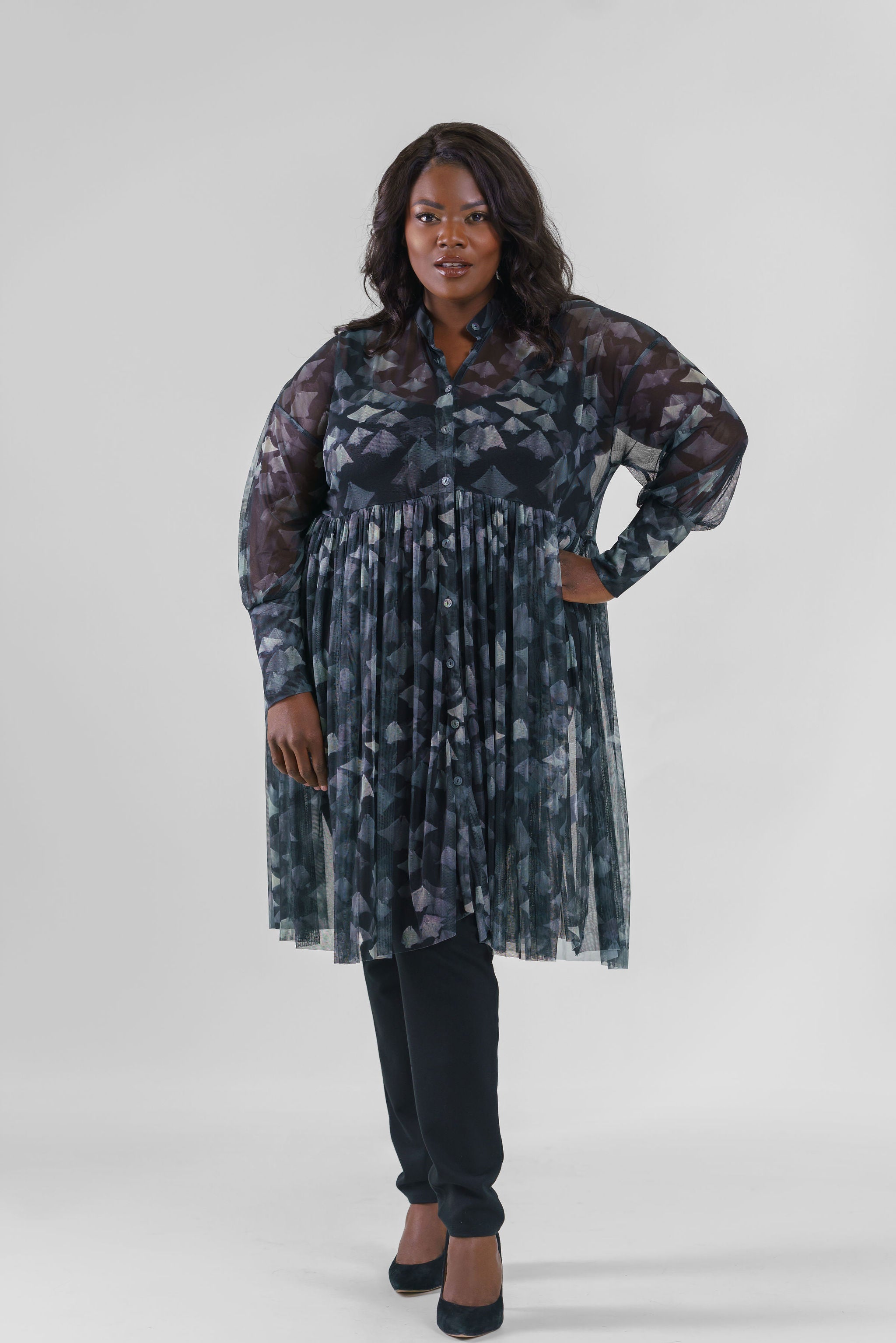 STINGRAY TULLE DRESS plus-size - AMOUR781