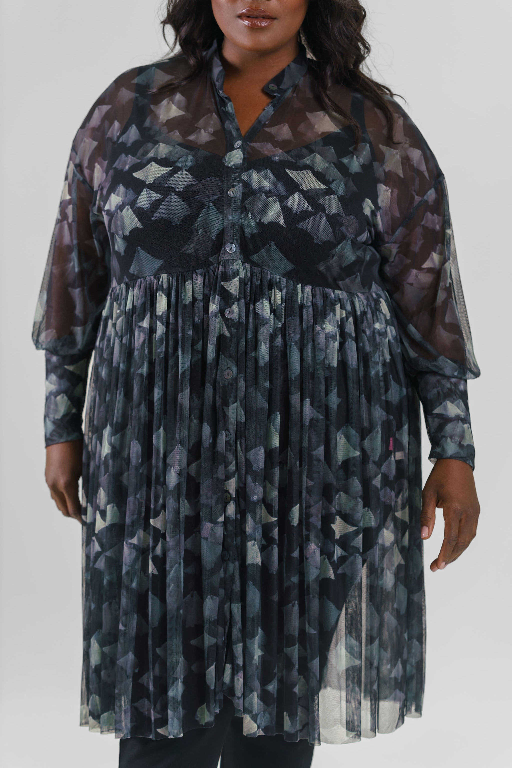 STINGRAY TULLE DRESS plus-size - AMOUR781