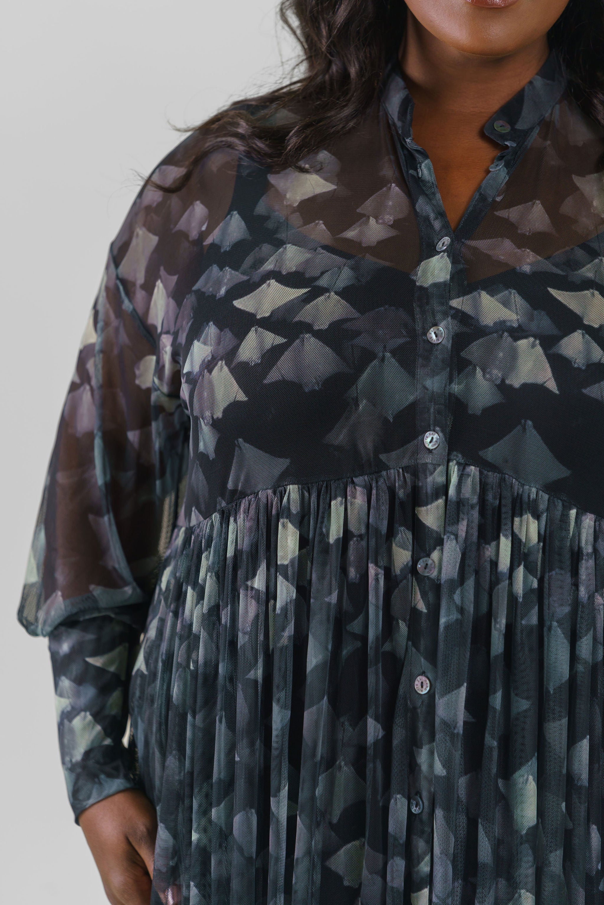 STINGRAY TULLE DRESS plus-size - AMOUR781