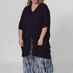 BLOOM KNIT TUNIC plus-size - AMOUR781