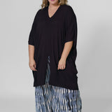 BLOOM KNIT TUNIC plus-size - AMOUR781