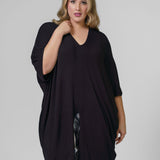BLOOM KNIT TUNIC plus-size - AMOUR781