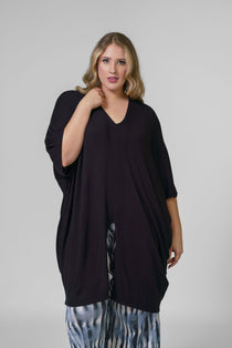BLOOM KNIT TUNIC plus-size - AMOUR781