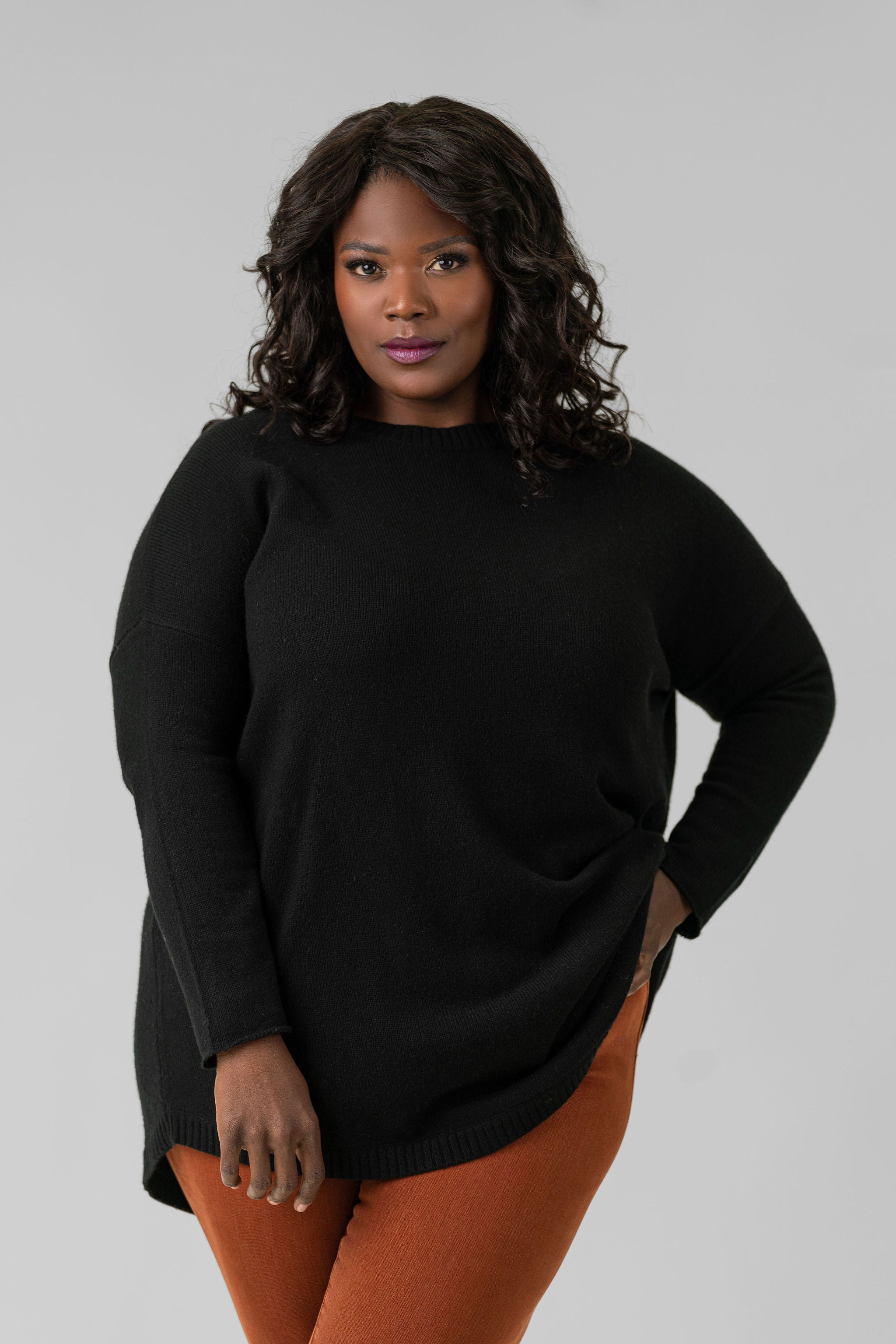 Plus size cocoon sweater online