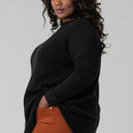 COCOON WOOL BLEND SWEATER plus-size - AMOUR781