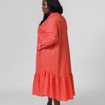 CORE COTTON DRESS plus-size - AMOUR781