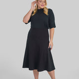MAGIC STRETCH LONG SKIRT plus-size - AMOUR781