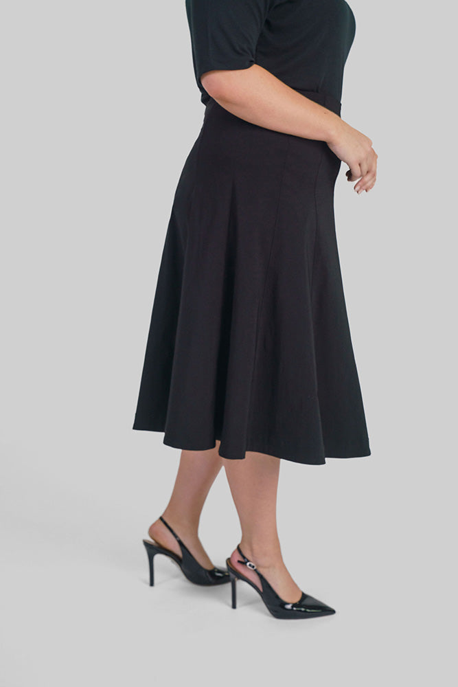MAGIC STRETCH LONG SKIRT plus-size - AMOUR781