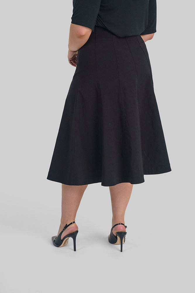 MAGIC STRETCH LONG SKIRT plus-size - AMOUR781