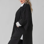 NAMI CREPE KIMONO JACKET plus-size - AMOUR781