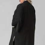 NAMI CREPE KIMONO JACKET plus-size - AMOUR781