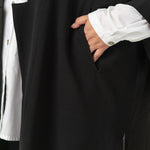 NAMI CREPE KIMONO JACKET plus-size - AMOUR781