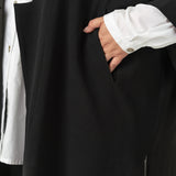 NAMI CREPE KIMONO JACKET plus-size - AMOUR781