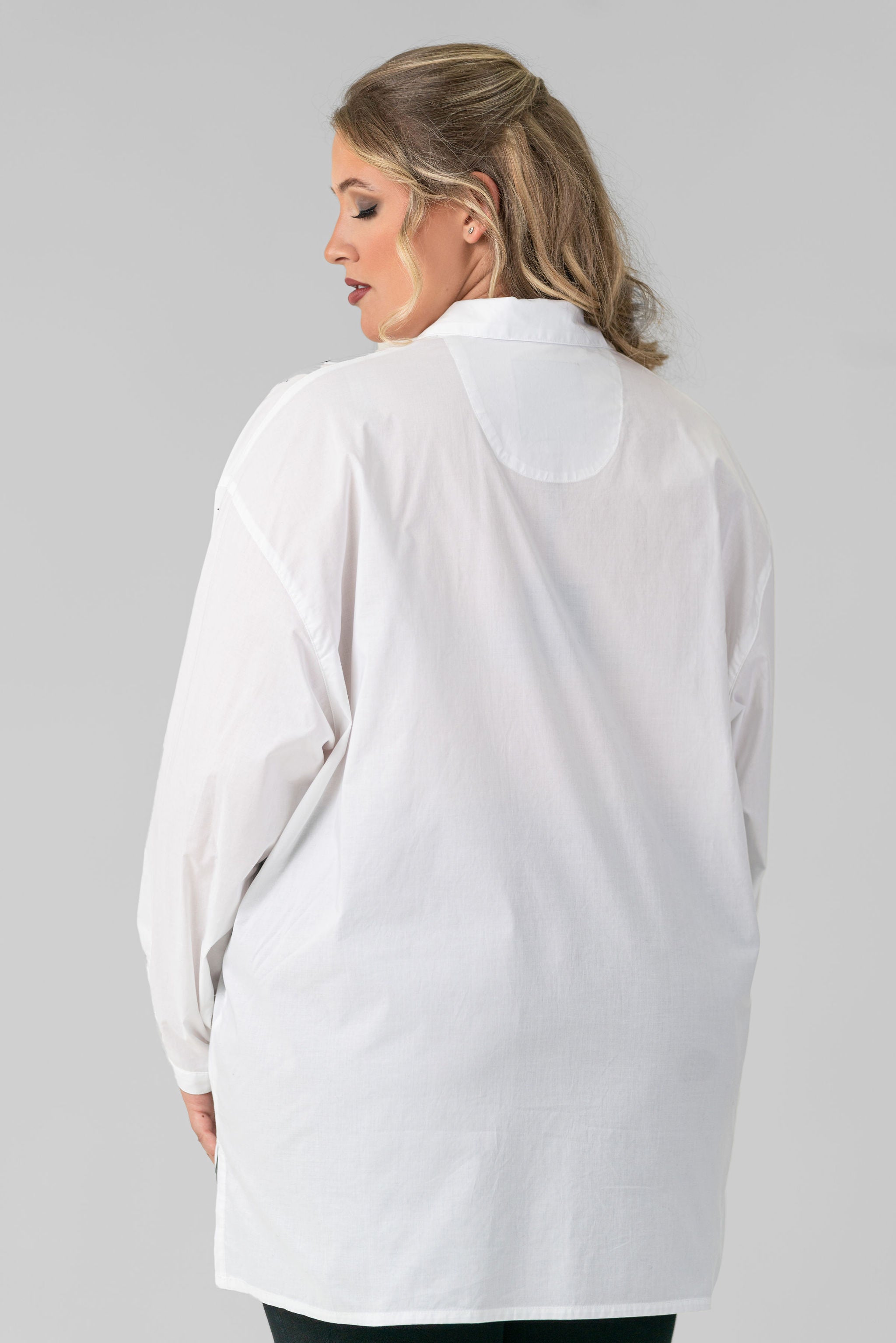 PAINT SPLATTER SHIRT plus-size - AMOUR781