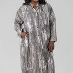 SEA VISCOSE SHIRT DRESS plus-size - AMOUR781