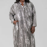 SEA VISCOSE SHIRT DRESS plus-size - AMOUR781