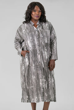 SEA VISCOSE SHIRT DRESS plus-size - AMOUR781