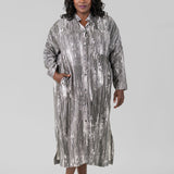 SEA VISCOSE SHIRT DRESS plus-size - AMOUR781