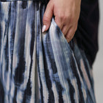 SHIBORI STRIPE PANTS plus-size - AMOUR781