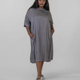 SUNLIGHT SHEEN DRESS plus-size - AMOUR781