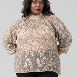 FINJA TOP WITH CAMI plus-size - AMOUR781