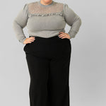 INDUMANI KNITTED TOP plus-size - AMOUR781