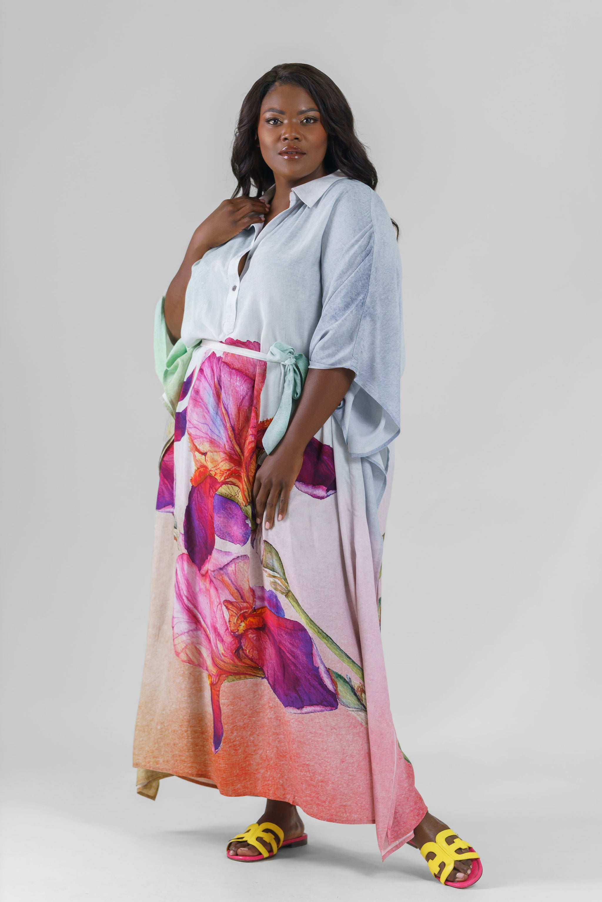 KEREN KAFTAN plus-size - AMOUR781