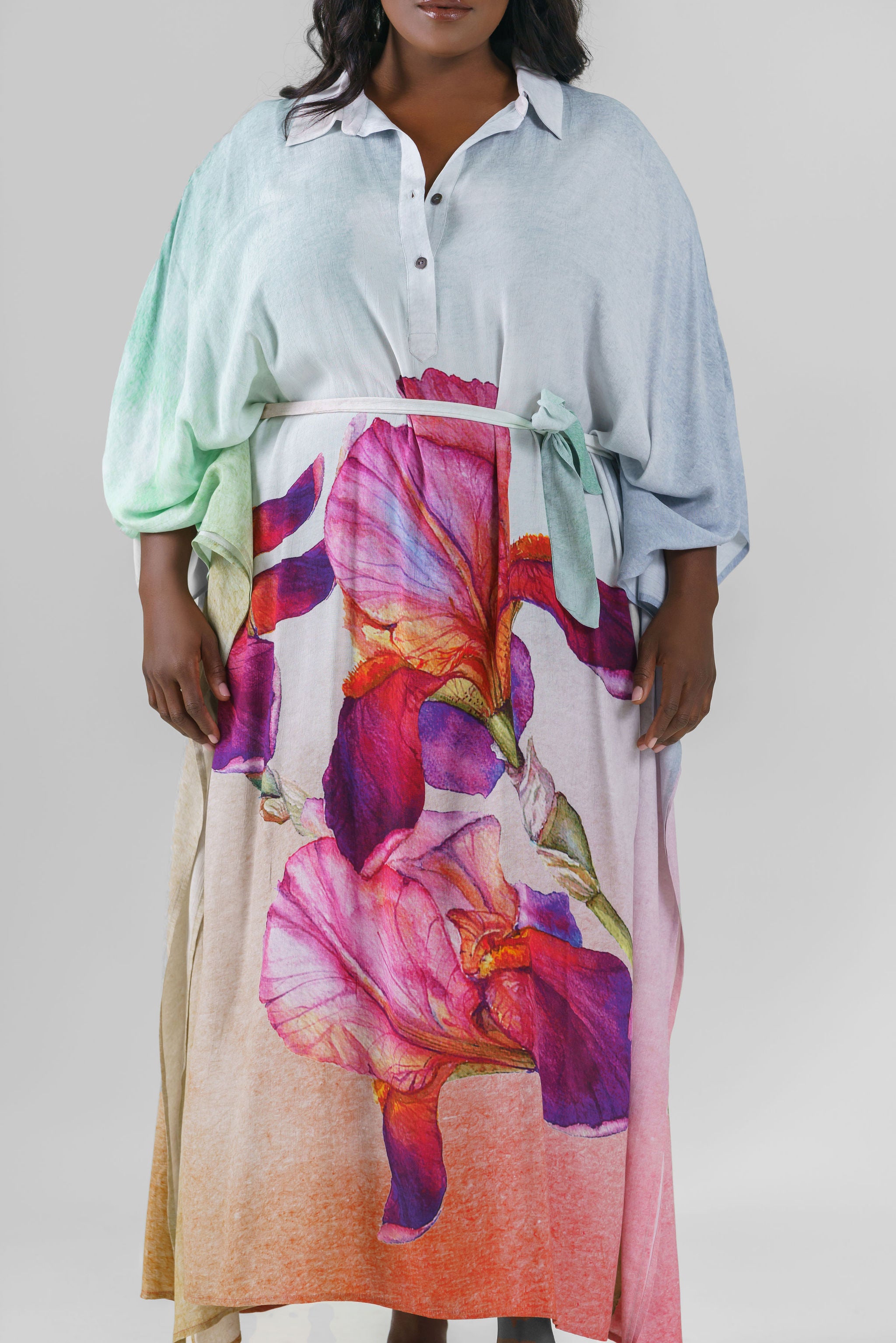 KEREN KAFTAN plus-size - AMOUR781