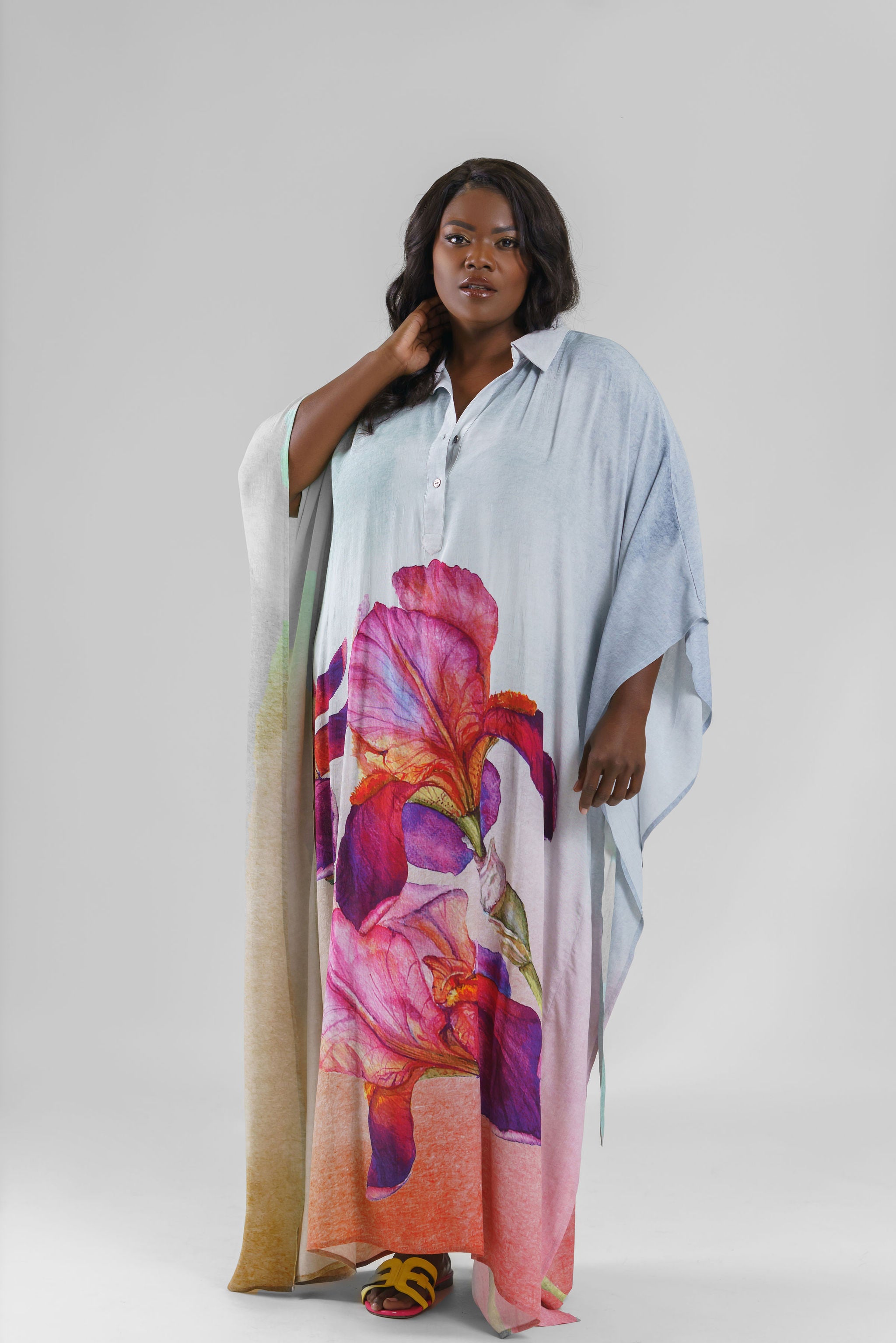 KEREN KAFTAN plus-size - AMOUR781