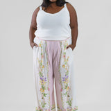 NOVAH WIDELEG PANTS plus-size - AMOUR781