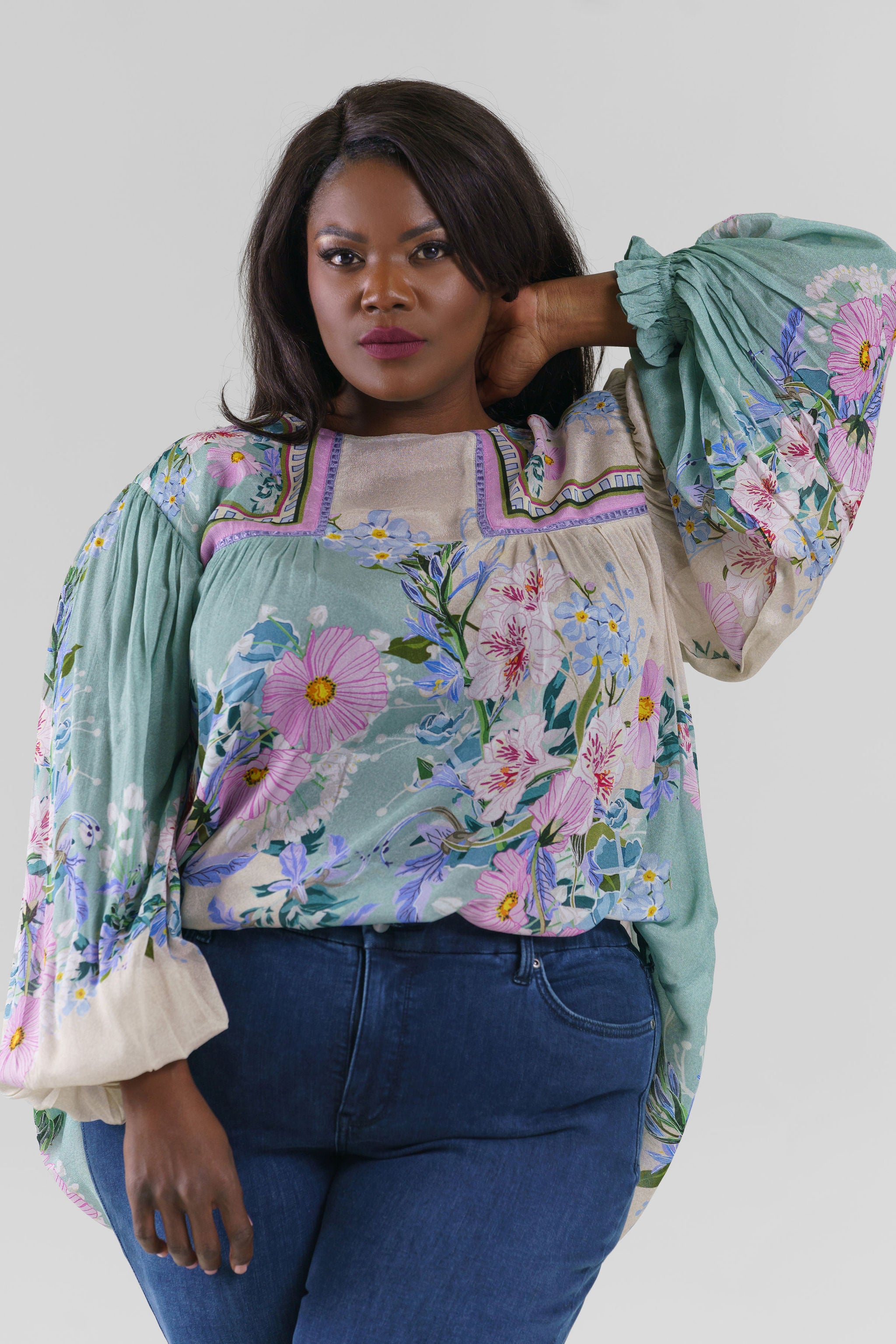 TIARA TOP plus-size - AMOUR781