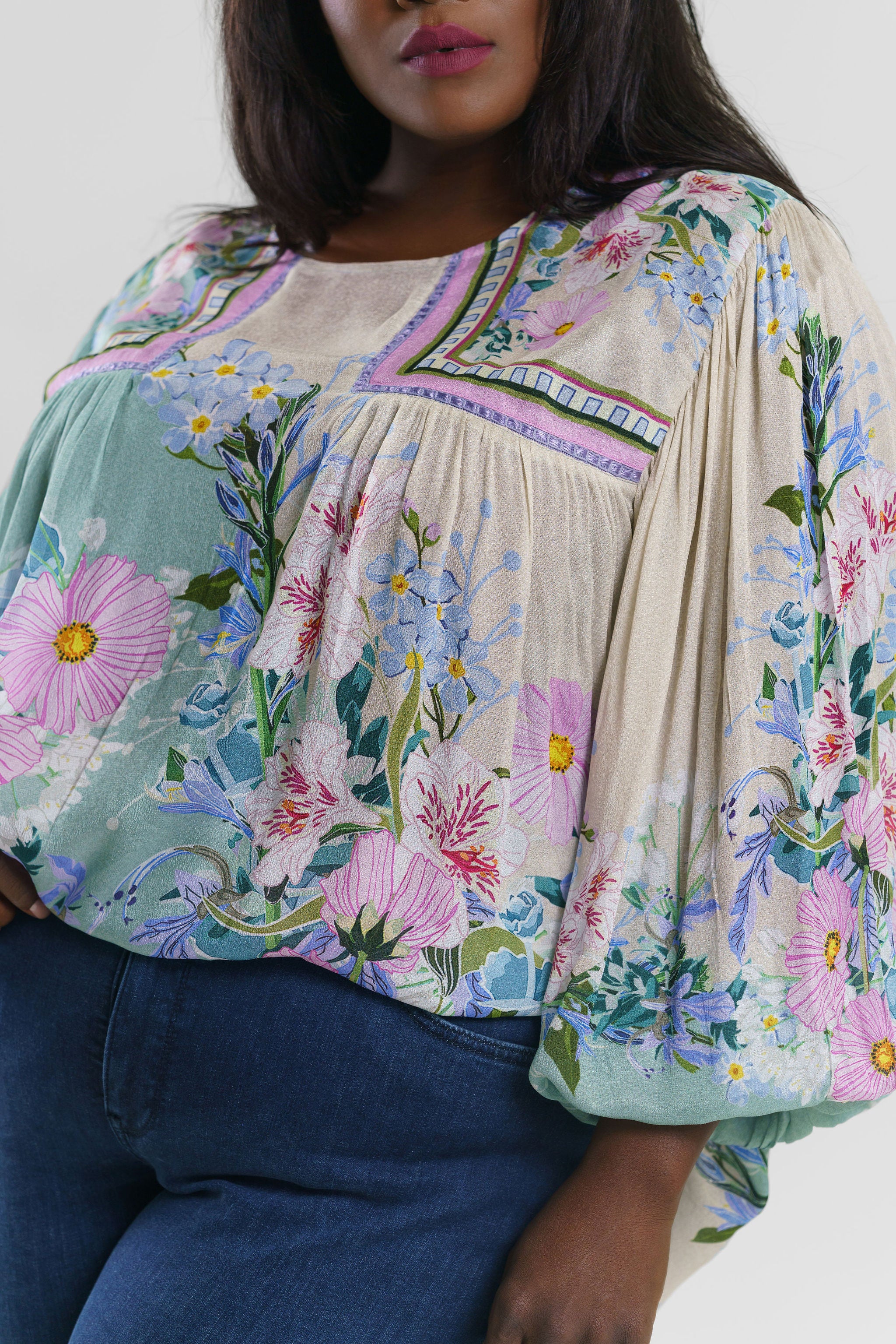 TIARA TOP plus-size - AMOUR781