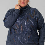 JENIKA KITTED TOP plus-size - AMOUR781