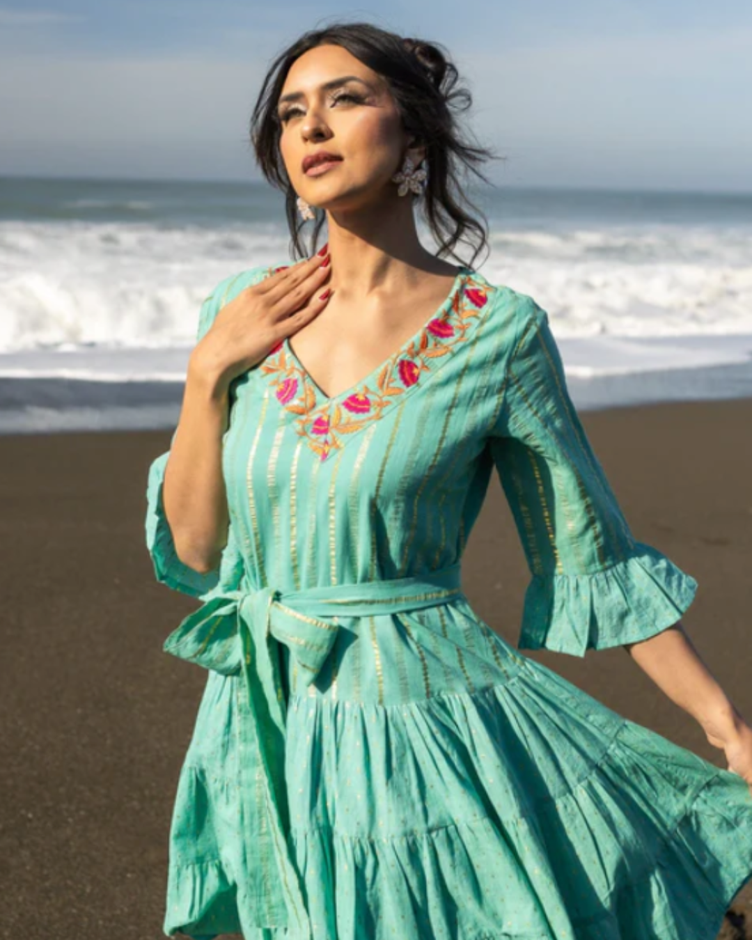 THE SITARA DRESS plus-size - AMOUR781