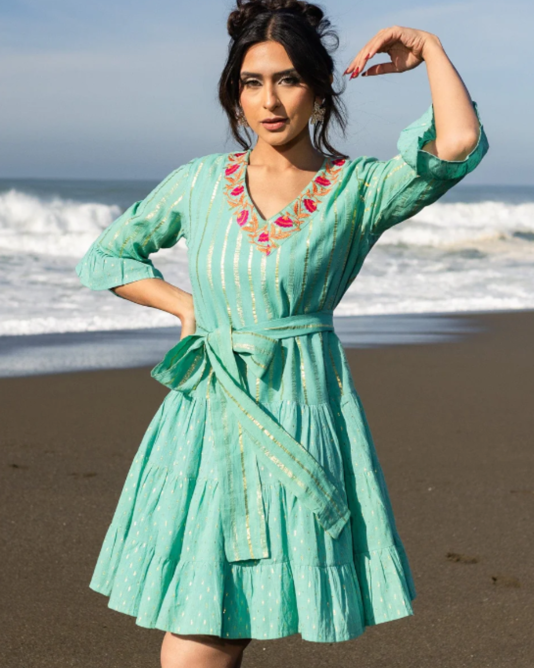 THE SITARA DRESS plus-size - AMOUR781