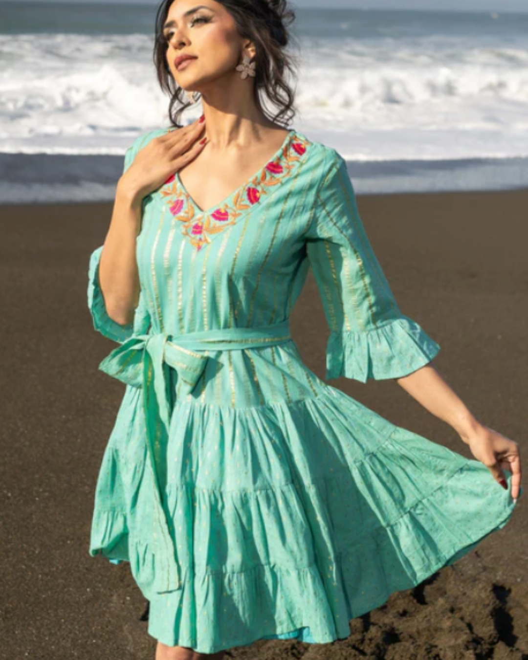 THE SITARA DRESS plus-size - AMOUR781