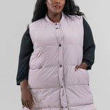 FEATHER DOWN VEST plus-size - AMOUR781