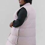 FEATHER DOWN VEST plus-size - AMOUR781