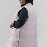 FEATHER DOWN VEST plus-size - AMOUR781