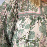 Tiara top Mint Flower