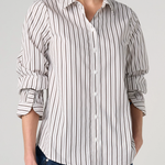 Adjustable Sleeve Button Front plus-size - AMOUR781