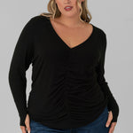 THE STAFFORD TOP plus-size - AMOUR781