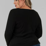 THE STAFFORD TOP plus-size - AMOUR781