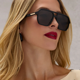 Cameron black grey polarized sunglasses