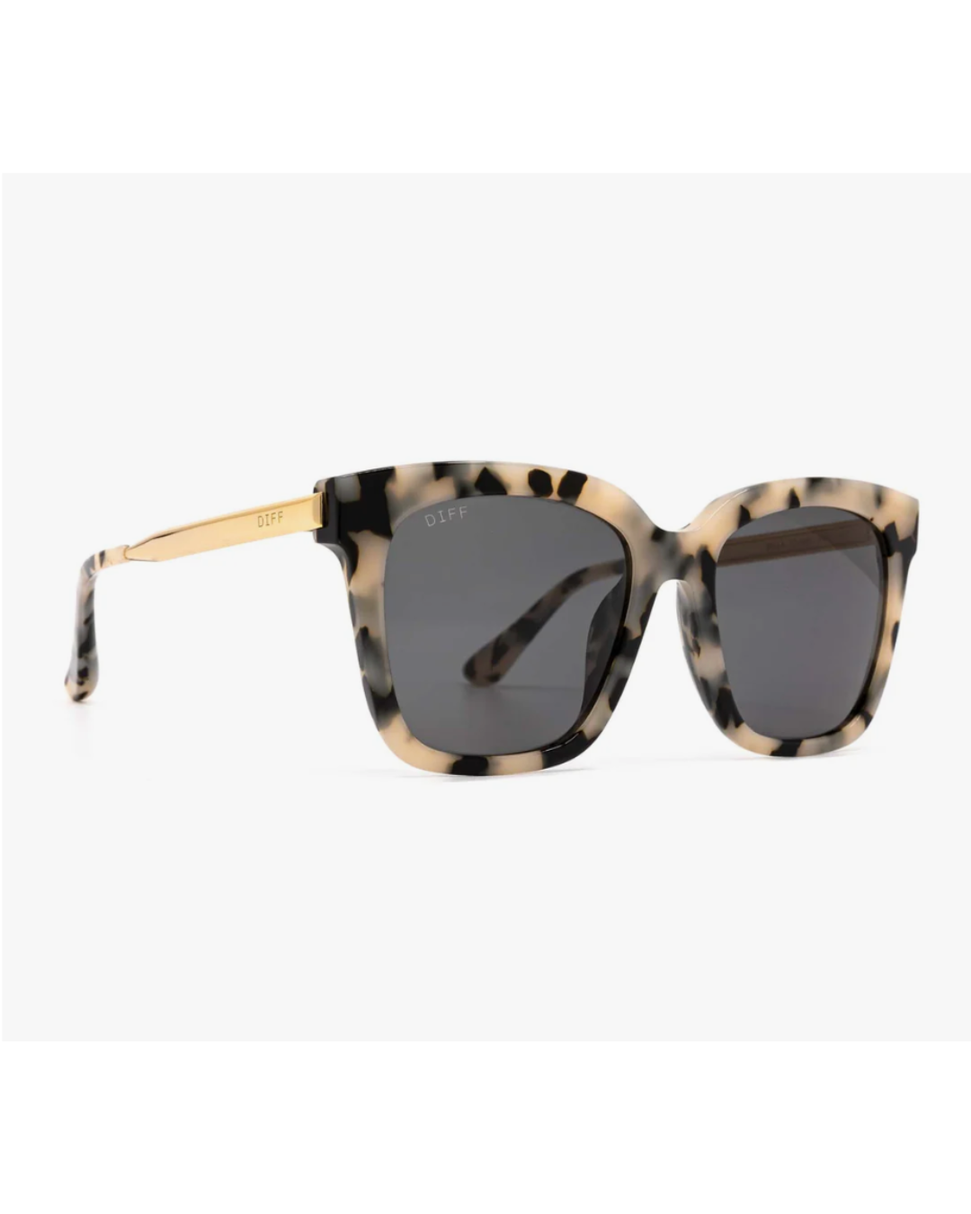 BELLA CREAM TORTOISE SHELL SUNGLASSES plus-size - AMOUR781